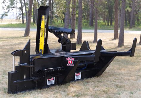 skid steer log processor|halverson hwp 150 wood processor.